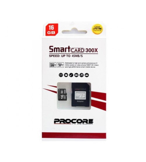 Procore 16GB Smart Card 300X 45MB/S